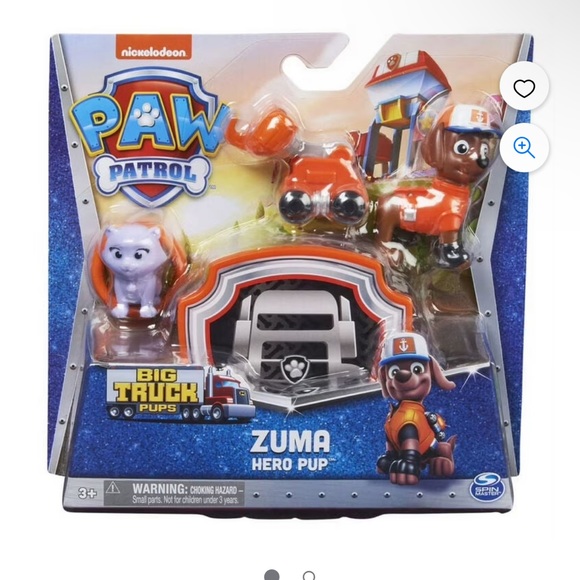 Paw patrol Zuma hero pup - Picture 2 of 3